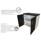 Armário Baixo Com 2 Portas Para Escritório / Home Office Bran