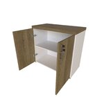 Armário Baixo Com 2 Portas Para Escritório / Home Office Bran