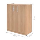 Armario Baixo Com 2 Portas Versare Montana