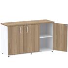 Armário Baixo Credenza Pe25 Pandin 121,50 Cm (largura) Em Mdp