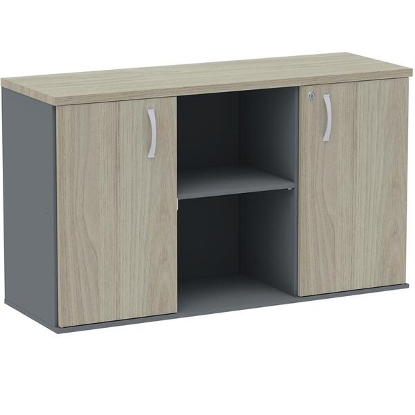 Armário Baixo Credenza Pe25 Pandin 121,50 Cm (largura) Mdp Co