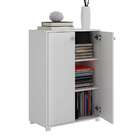 Armário Baixo De Escritório Ferrazo 2 Pt Branco