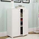 Armário Baixo De Escritório Ferrazo 2 Pt Branco