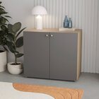 Armário Baixo Módulo 70x60 2 Portas Frame Cabecasa Madeiraori