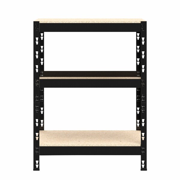 Armário Baixo Multiúso -3 Prateleiras  Estrutura Em Aço Carbo