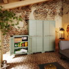 Armário Baixo Multiuso Evoca Keter