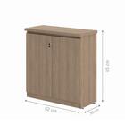 Armario Baixo Noah Nogueira