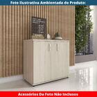 Armário Baixo P25 Pandin 80 Cm (largura) Em Mdp Cor Castanhei