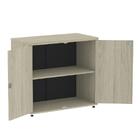 Armário Baixo P25 Pandin 80 Cm (largura) Em Mdp Cor Castanhei