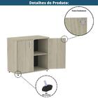 Armário Baixo P25 Pandin 80 Cm (largura) Em Mdp Cor Castanhei