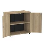 Armário Baixo P25 Pandin 80 Cm (largura) Em Mdp Cor Noce Natu