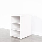 Armário Baixo Para Escritório 2 Prateleiras Em Tamburato Ficu