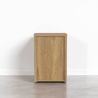 Armário Baixo Para Escritório 2 Prateleiras Em Tamburato Ficu