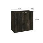 Armário Baixo Para Escritório Pfa 2 Pt Worklab