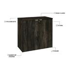 Armário Baixo Para Escritório Pfa 2 Pt Worklab