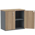 Armário Baixo Pe25 Pandin 80 Cm (largura) Em Mdp Cor Noce Nat