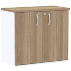 Armário Baixo Pe25 Pandin 80 Cm (largura) Em Mdp Cor Noce Nat