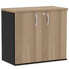 Armário Baixo PE25 Pandin 80 cm (largura) em MDP Cor Noce Nat