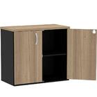 Armário Baixo PE25 Pandin 80 cm (largura) em MDP Cor Noce Nat