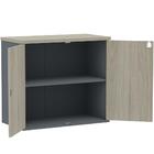 Armário Baixo Pe25 Pandin 80 Cm (largura) Em Mdp Cor Nogueira