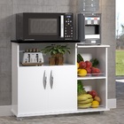 Armário Balcão 2 Portas Fruteiras Bebedouro Microondas