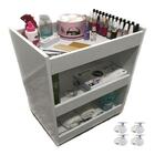 Armário Balcão Área De Serviço E Lavanderia Com Rodinhas