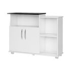 Armário Balcão Bebedouro E Microondas 2 Portas Preto