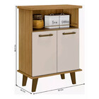 Armário Balcão Cantinho Do Café Smart 2 Portas Arte Móveis