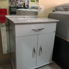 Armário Balcão Carrinho Auxiliar 1 Gaveta 2 Portas Branco