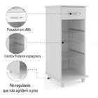 Armário Balcão Com Fruteira Régia Para Galão De Água 1 Gaveta