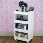 Armário Balcão Cozinha Carrinho Auxiliar C/ 4 Rodinhas luxo