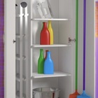 Armário Balcão De Lavanderia Duas Portas Utensílios Multiusos