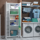 Armário Balcão De Lavanderia Duas Portas Utensílios Multiusos
