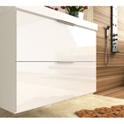 Armário Balcão Gabinete Para Banheiro 60cm Com 03 Gavetas Pie