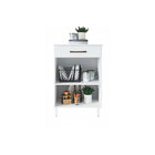 Armário Balcão Multiuso Com Tampo 02 Portas E 01 Gaveta Luna