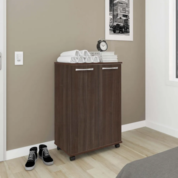 Armário Balcão Multiuso Monaco - Estante Aparador - 2 Portas