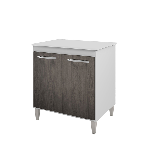 Armário Balcão Multiuso Para Cozinha Microondas Forno Serena