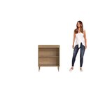 Armário Balcão Para Cooktop 2 Portas 70cm Veneza Modulada Mel