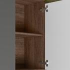 Armário Balcão Para Pia Lavanderia 2 Portas Amêndoa Rústico C