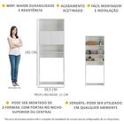 Armário Banheiro Para Vaso Sanitário Multimóveis Nina 2 Porta