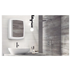 Armário Banheiro Plástico Reversível Caramelo - Metasul