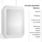 Armario Banheiro Primafer Branco 30x37x9cm Pr5055-2