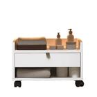 Armário Banheiro Rubi Branco