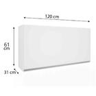 Armário Basculante 1,20m Batrol Branco