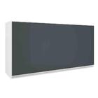 Armário Basculante 1,20m Batrol Branco Grafite