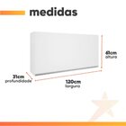 Armário Basculante 1,20m Top Class Batrol Branco