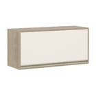 Armário Basculante 80cm 80x36,5x31,5cm Pérola Off Mel Selfie Luciane