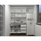 Armário Basculante Duplo 120cm Branco Spring