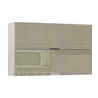 Armário Basculante Duplo Luciane 120cm 2 Portas Com Vidro Ref