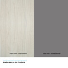 Armário Basculante Duplo Luciane 120cm 2 Portas Lis